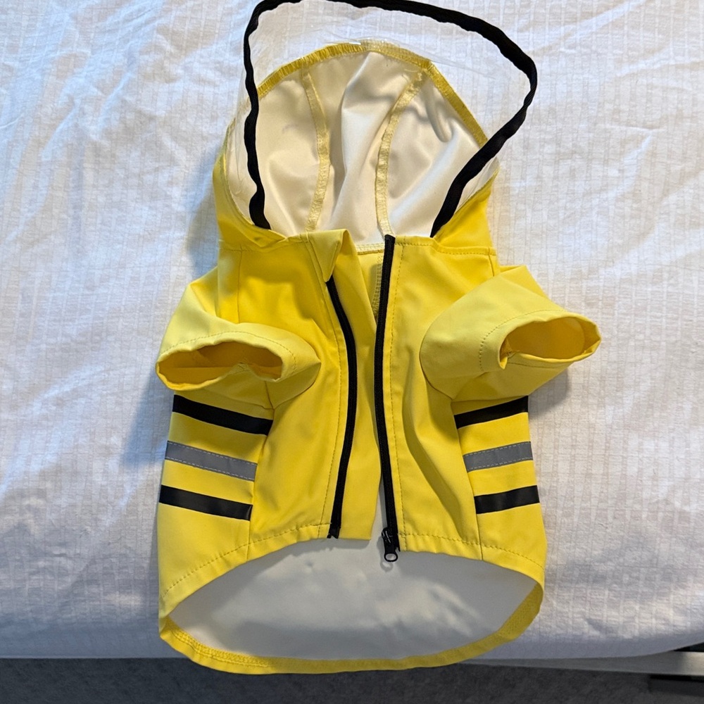 Dog Rain Coat in Size Small